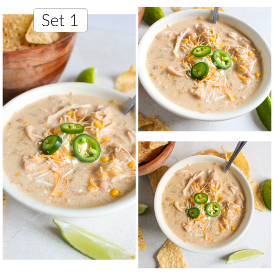 Crockpot White Chicken Chili - Set 1