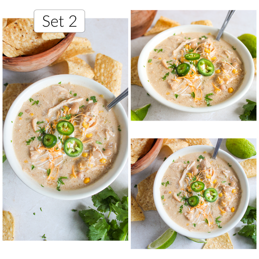 Crockpot White Chicken Chili - Set 2