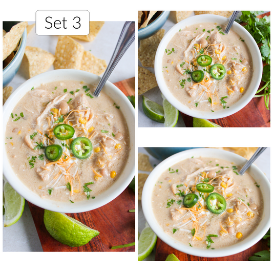 Crockpot White Chicken Chili - Set 3